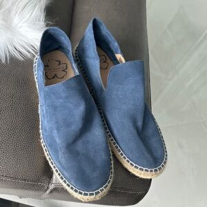 Ted Baker Navy Suede and espadrille Shoes